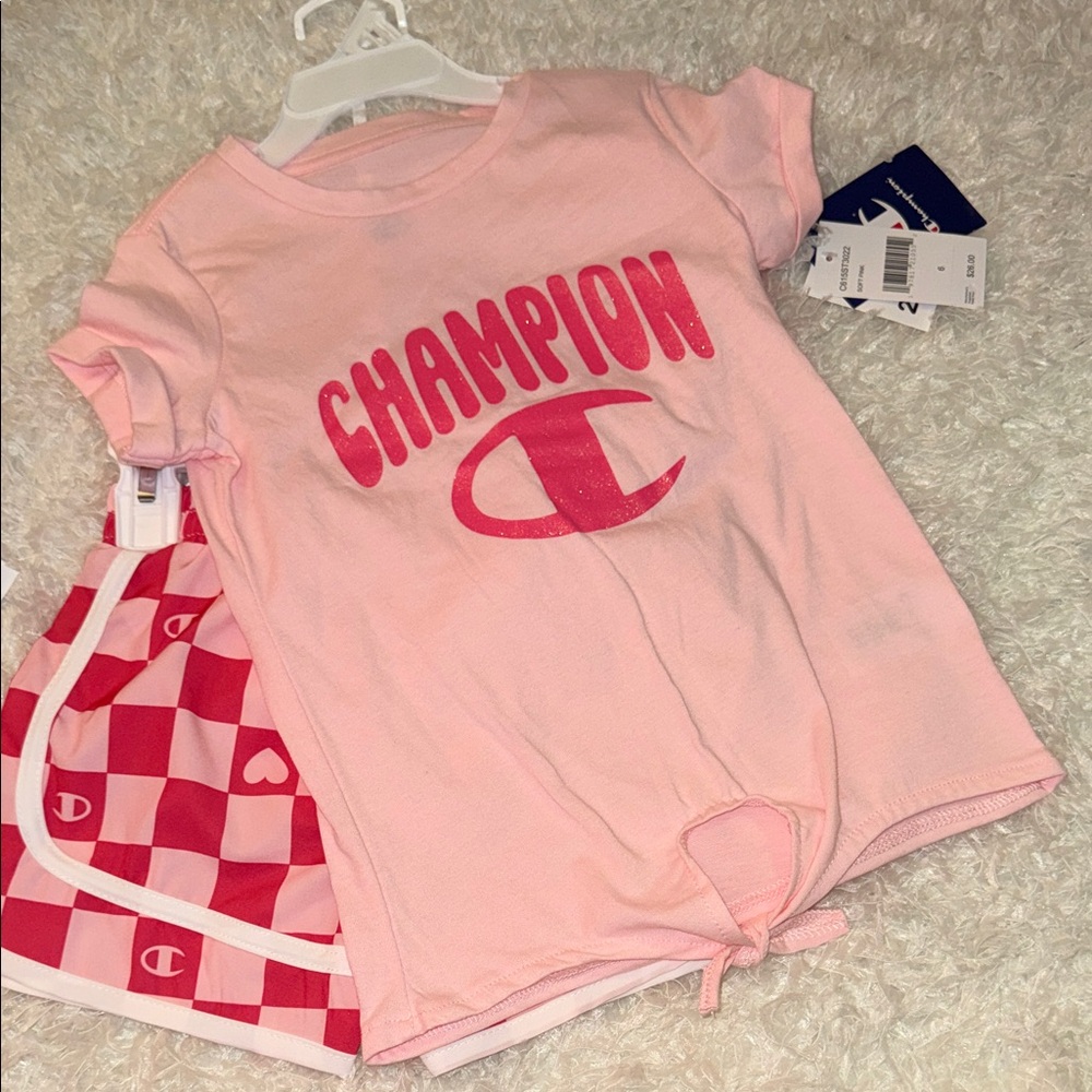 Champion Shorts Set nwt size 6 nwt